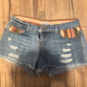 Blu pepper shorts